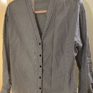Sandro Striped button up shirt